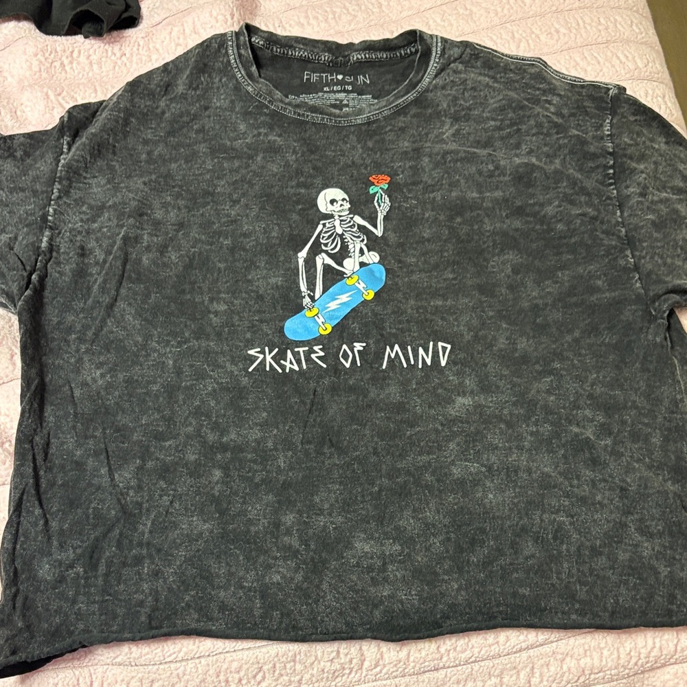 Fifth Sun Black Graphic Tee